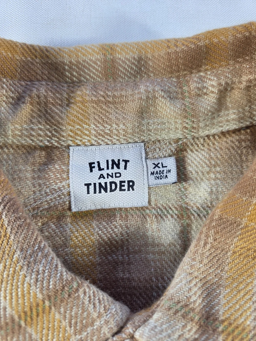 Flint and Tinder Plaid Flannel Work Shirt XL Huckberry